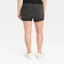 Over Belly Midi Maternity Jean Shorts - Isabel Maternity By Ingrid & Isabelâ„¢