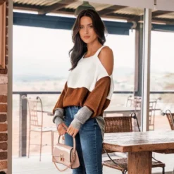 Women's Colorblock Open-Shoulder Sweater - Cupshe 9 Women's Colorblock Open-Shoulder Sweater - Cupshe -Avenue Sale Store GUEST 5c68e4ce f0e5 460d b9fc 25c12e73b083