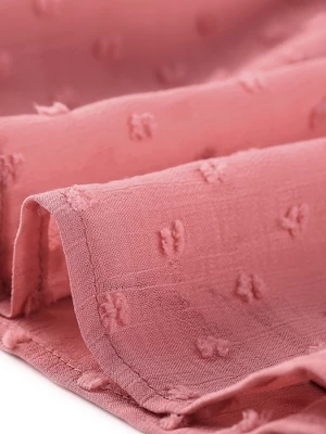 Agnes Orinda Women's Plus Size Peplum Sweetheart Neck Swiss Dots Blouse 4 Agnes Orinda Women's Plus Size Peplum Sweetheart Neck Swiss Dots Blouse - Image 4