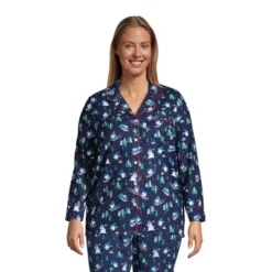 Lands' End Women's Long Sleeve Print Flannel Pajama Top 20 Lands' End Women's Long Sleeve Print Flannel Pajama Top -Avenue Sale Store GUEST 634c6824 97c5 425b af6d f9b43376f124