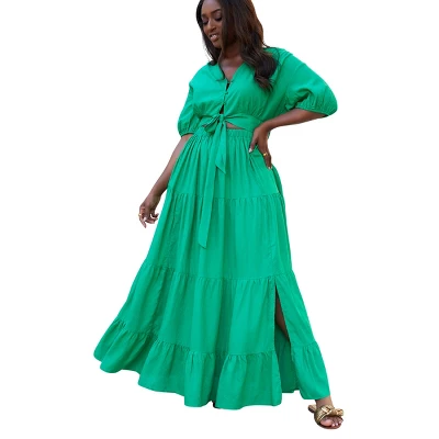 Rebdolls Women's First Choice Cropped Blouse 2 Rebdolls Women's First Choice Cropped Blouse - Image 2