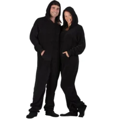 Footed Pajamas - Jet Black Adult Hoodie Chenille Onesie 5 Footed Pajamas - Jet Black Adult Hoodie Chenille Onesie -Avenue Sale Store GUEST 64af2ab3 cd66 41d2 9278 deaf53489675