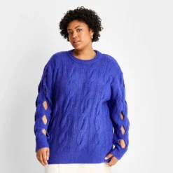 Women's Open Diamond Stitch Sweater - Future Collective™ With Reese Blutstein 7 Women's Open Diamond Stitch Sweater - Future Collective™ With Reese Blutstein -Avenue Sale Store GUEST 698b6bc3 ad40 40d5 8449 2b893dd12dde