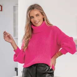 Women's Chunky Knit Turtleneck Long Sleeve Sweater - Cupshe 13 Women's Chunky Knit Turtleneck Long Sleeve Sweater - Cupshe -Avenue Sale Store GUEST 702e3acd 2800 40a8 ae92 4604e0e838f6