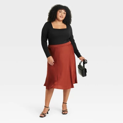 Women's Long Sleeve Slim Fit Corset T-Shirt - Ava & Viv™ 2 Women's Long Sleeve Slim Fit Corset T-Shirt - Ava & Viv™ - Image 2