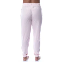 The O.C.: Television Series Womens' Logo Sleep Jogger Pajama Pants Pink