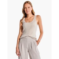 NIC + ZOE Rib Sweater Tank