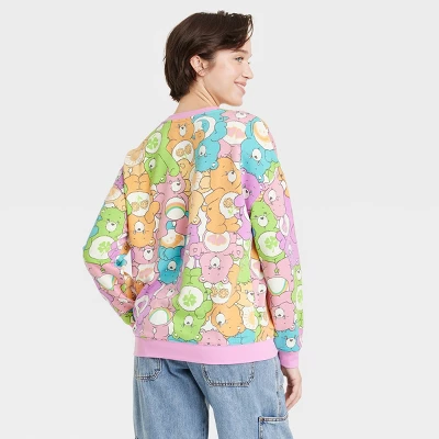 Women's Care Bears Cozy Graphic Sweatshirt 1 Women's Care Bears Cozy Graphic Sweatshirt