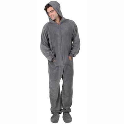 Footed Pajamas - Howling Moon Adult Hoodie Chenille Onesie 1 Footed Pajamas - Howling Moon Adult Hoodie Chenille Onesie