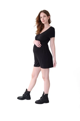 Ingrid & Isabel Maternity Soft Knit Romper 1 Ingrid & Isabel Maternity Soft Knit Romper
