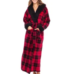 Women's Warm Winter Robe, Plush Fleece Full Length Long Hooded Bathrobe 15 Women's Warm Winter Robe, Plush Fleece Full Length Long Hooded Bathrobe -Avenue Sale Store GUEST 7a871f12 fce6 4eae 90df f9ac88d3b98a