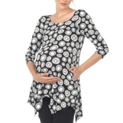 Maternity Printed Tunic Top -White Mark -Avenue Sale Store GUEST 7c4a62b2 29ba 406a 9c9d e5087c66ae2d