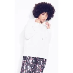 Women's Plus Size Harley Hoodie - Ivory | ZIM & ZOE -Avenue Sale Store GUEST 7cf4aee7 57f5 4aeb 9c55 636ebd9e79a6