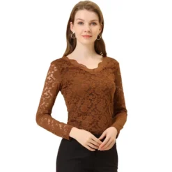 Allegra K Women's Floral Embroidery Sheer Long Sleeves Lace Blouse 22 Allegra K Women's Floral Embroidery Sheer Long Sleeves Lace Blouse -Avenue Sale Store GUEST 7e1b58a8 e964 4053 b3a5 676b12eec7ff