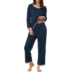 Cheibear Women's Long Sleeve Shirt And Long Pants With Pocket Loungewear 2 Pieces Sleep Sets 13 Cheibear Women's Long Sleeve Shirt And Long Pants With Pocket Loungewear 2 Pieces Sleep Sets -Avenue Sale Store GUEST 7eb134a7 2dc3 4e05 b540 413c98b039f8