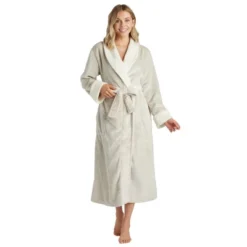 Softies Plush Faux Shearling Robe With Contrast Trim -Avenue Sale Store GUEST 7efa9053 da34 44ef b7b0 07e294f49ed9