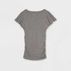 Maternity Flutter Short Sleeve Knit Top - Isabel Maternity By Ingrid & Isabel™