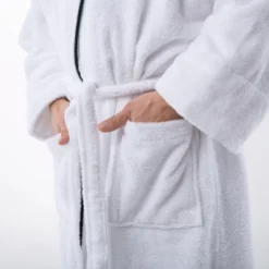 Modern Cotton Absorbent Traditional Adult Unisex Solid With Monogram Bath Robe By Blue Nile Mills 21 Modern Cotton Absorbent Traditional Adult Unisex Solid With Monogram Bath Robe By Blue Nile Mills -Avenue Sale Store GUEST 7f5d663e 6ea5 4d1d 8642 4100ac0f1d83