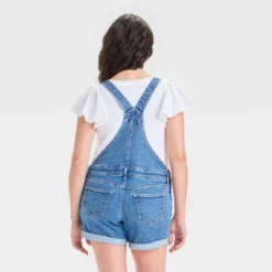 Mini Maternity Overalls - Isabel Maternity By Ingrid & Isabel™ Medium Wash