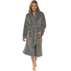 Women's Classic Soft Jacquard Bathrobe, Plush Robe 8 Women's Classic Soft Jacquard Bathrobe, Plush Robe -Avenue Sale Store GUEST 81db33c7 8880 4cee a3a5 02ae0fc17914