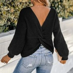 Women's Onyx Chunky Knit Sweater - Cupshe