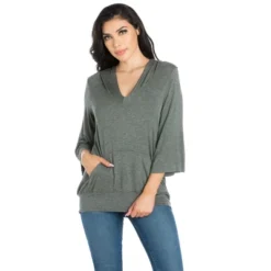 24seven Comfort Apparel Womens Trendy Oversized Fashion Hoodie Top 14 24seven Comfort Apparel Womens Trendy Oversized Fashion Hoodie Top -Avenue Sale Store GUEST 8314d2a9 f749 4a17 b535 668e7ff13605