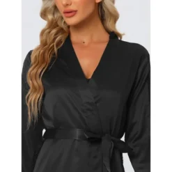 Cheibear Women's Satin Robe Lace Trim Long Sleeve Bridesmaid Gown Bathrobe 10 Cheibear Women's Satin Robe Lace Trim Long Sleeve Bridesmaid Gown Bathrobe -Avenue Sale Store GUEST 8501f6a4 5fbe 4ab9 8efd 040a9481022b