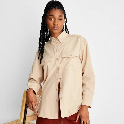 Women's Long Sleeve Western Button-Down Shirt - Future Collective™ With Reese Blutstein 2 Women's Long Sleeve Western Button-Down Shirt - Future Collective™ With Reese Blutstein - Image 2