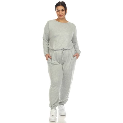 Women's Plus Size 2 Piece Lounge Set - White Mark 10 Women's Plus Size 2 Piece Lounge Set - White Mark - Image 10