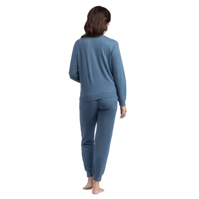 Softies Dream Jersey Crew Neck Lounge Set 2 Softies Dream Jersey Crew Neck Lounge Set - Image 2