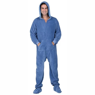 Footed Pajamas - Under The Sea Adult Hoodie Chenille Onesie 1 Footed Pajamas - Under The Sea Adult Hoodie Chenille Onesie