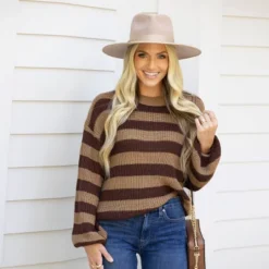 Women's Classic Cozy Striped Rib Sweater - Cupshe 11 Women's Classic Cozy Striped Rib Sweater - Cupshe -Avenue Sale Store GUEST 89e963fc b045 497a 86cc 3bbada956a81