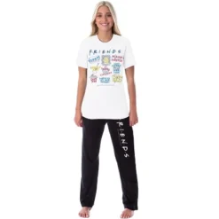 Friends TV Show Womens' Sayings Pivot Smelly Cat Sleep Pajama Set Multicolored 5 Friends TV Show Womens' Sayings Pivot Smelly Cat Sleep Pajama Set Multicolored -Avenue Sale Store GUEST 8a080cc8 fb0a 48da b9fe 665b8a8f5ce8
