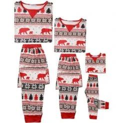 Cheibear Christmas Party Long Sleeve Family Matching 2-Pieces Pajama Set 7 Cheibear Christmas Party Long Sleeve Family Matching 2-Pieces Pajama Set -Avenue Sale Store GUEST 8a6e927a 068e 4640 989a 9d1ef136b7e1