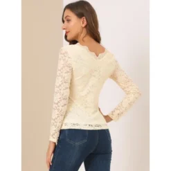 Allegra K Women's Floral Embroidery Sheer Long Sleeves Lace Blouse 18 Allegra K Women's Floral Embroidery Sheer Long Sleeves Lace Blouse -Avenue Sale Store GUEST 8ab65df0 f2ff 4177 bdd4 74f64c4bb5ab