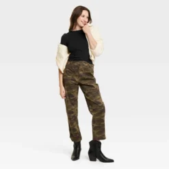 Women's 2pk Long Sleeve Shrunken Rib T-Shirt - Universal Thread™ White/Black -Avenue Sale Store GUEST 8b2a5d4e b0f8 4fe6 b293 05636a506e24