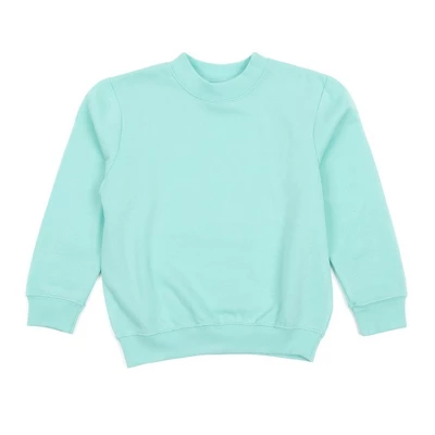 Leveret Kids Long Sleeve Classic Solid Color Sweatshirt 7 Leveret Kids Long Sleeve Classic Solid Color Sweatshirt - Image 7