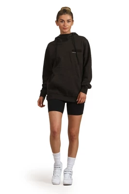 Members Only Women's Solid Colorblock Pullover Oversized Hooded Sweatshirt 3 Members Only Women's Solid Colorblock Pullover Oversized Hooded Sweatshirt - Image 3