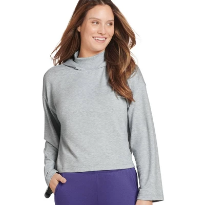 Jockey Women's French Terry Hoodie 2 Jockey Women's French Terry Hoodie - Image 2