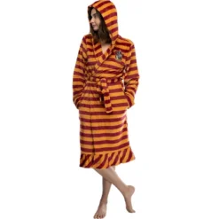 Harry Potter Juniors' Striped Ruffle Hooded Plush Fleece Robe 10 Harry Potter Juniors' Striped Ruffle Hooded Plush Fleece Robe -Avenue Sale Store GUEST 8ddf0ba0 9a0d 4d70 aaa1 7da66cea7a37