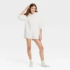 Women's Cozy Pajama Romper - Colsie™ White