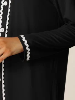 Cheibear Womens Button Down V Neck Long Sleeve Pajama Nightshirt Dress 12 Cheibear Womens Button Down V Neck Long Sleeve Pajama Nightshirt Dress -Avenue Sale Store GUEST 92de3308 9676 4360 9942 248b46ddfdc7