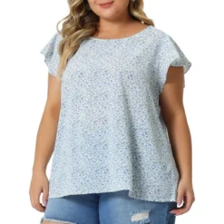 Agnes Orinda Women's Plus Size Floral Short Sleeve Casual Blouse 20 Agnes Orinda Women's Plus Size Floral Short Sleeve Casual Blouse -Avenue Sale Store GUEST 92ec0eae 0f35 4bc5 bc53 5feae041beed
