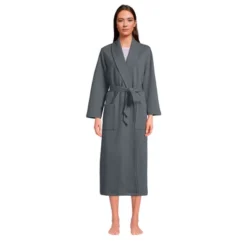 Lands' End Women's Waffle Long Robe -Avenue Sale Store GUEST 942b3a7d dd3a 4a2f bea2 fdcf51f13ed4