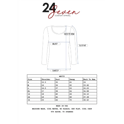 24seven Comfort Apparel Scoop Neck High Low Maternity T Shirt 3 24seven Comfort Apparel Scoop Neck High Low Maternity T Shirt - Image 3