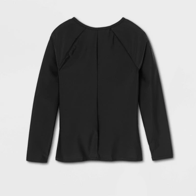 Raglan Long Sleeve Rash Guard Maternity Top - Isabel Maternity By Ingrid & Isabel™ Black 1 Raglan Long Sleeve Rash Guard Maternity Top - Isabel Maternity By Ingrid & Isabel™ Black