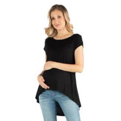 24seven Comfort Apparel Scoop Neck High Low Maternity T Shirt 10 24seven Comfort Apparel Scoop Neck High Low Maternity T Shirt -Avenue Sale Store GUEST 99b7b915 ceb8 4369 b328 e7d1d983d081