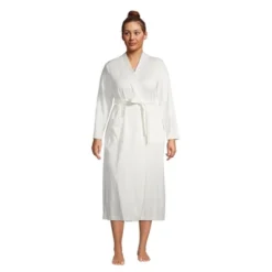 Lands' End Women's Supima Cotton Long Robe 8 Lands' End Women's Supima Cotton Long Robe -Avenue Sale Store GUEST 9c4e92ab d89a 4314 a9e8 4427c6150bb2