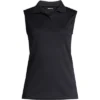 Lands' End Women's Sleeveless Supima Cotton Polo Shirt
