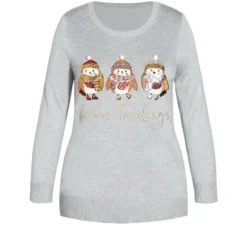 Women's Plus Size Robin Sweater - Gray | EVANS -Avenue Sale Store GUEST a41ac849 9113 456a 8cb3 88788a3808c1